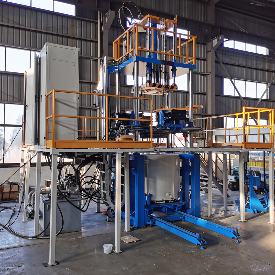 aluminum casting production low pressure casting machine manufacturer with solution and turnkey project casting service