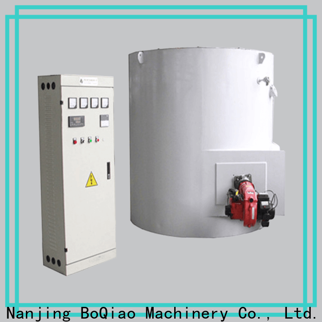 BoQiao Machinery simplicity aluminium melting furnace types price for machinery